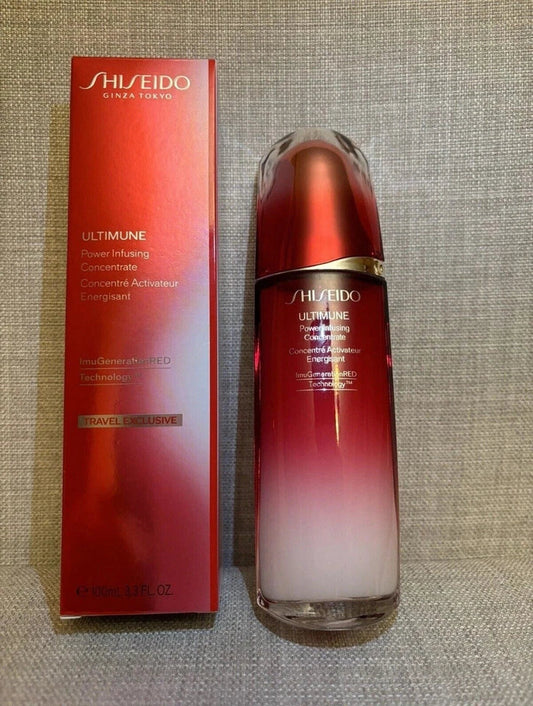 SHISEIDO ULTIMUNE Power Infusing Concentrate 100ML MAX Strength 3.3oz New